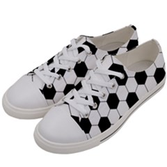 Football Women s Low Top Canvas Sneakers by Valentinaart