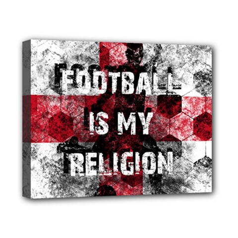 Football Is My Religion Canvas 10  X 8  by Valentinaart