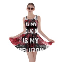 Football Is My Religion Skater Dress by Valentinaart