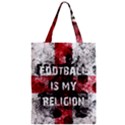 Football is my religion Zipper Classic Tote Bag View1