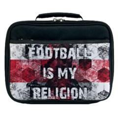 Football Is My Religion Lunch Bag by Valentinaart