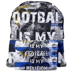 Football Is My Religion Giant Full Print Backpack by Valentinaart