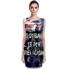 Football Is My Religion Classic Sleeveless Midi Dress by Valentinaart