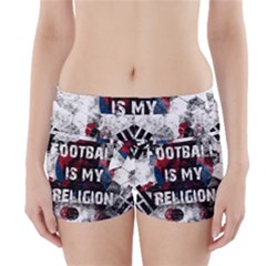 Football Is My Religion Boyleg Bikini Wrap Bottoms by Valentinaart