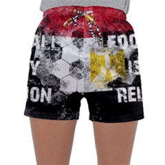 Football Is My Religion Sleepwear Shorts by Valentinaart