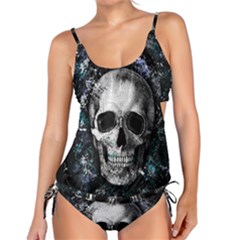 Skull Tankini Set by Valentinaart