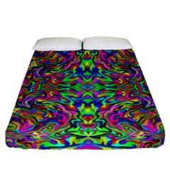 Colorful-15 Fitted Sheet (california King Size) by ArtworkByPatrick
