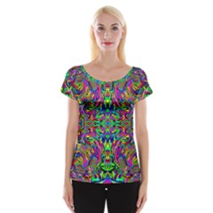 Colorful-15 Cap Sleeve Tops by ArtworkByPatrick