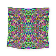 Colorful-15 Square Tapestry (small) by ArtworkByPatrick