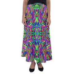 Colorful-15 Flared Maxi Skirt by ArtworkByPatrick