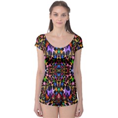 Colorful-16 Boyleg Leotard  by ArtworkByPatrick