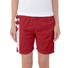 Canada Souvenir Women s Basketball Shorts by CanadaSouvenirs