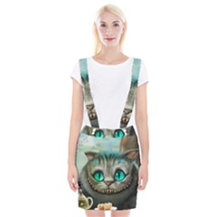 Cheshire Cat Braces Suspender Skirt