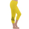 Gadsden Flag Don t tread on me Capri Winter Leggings  View3