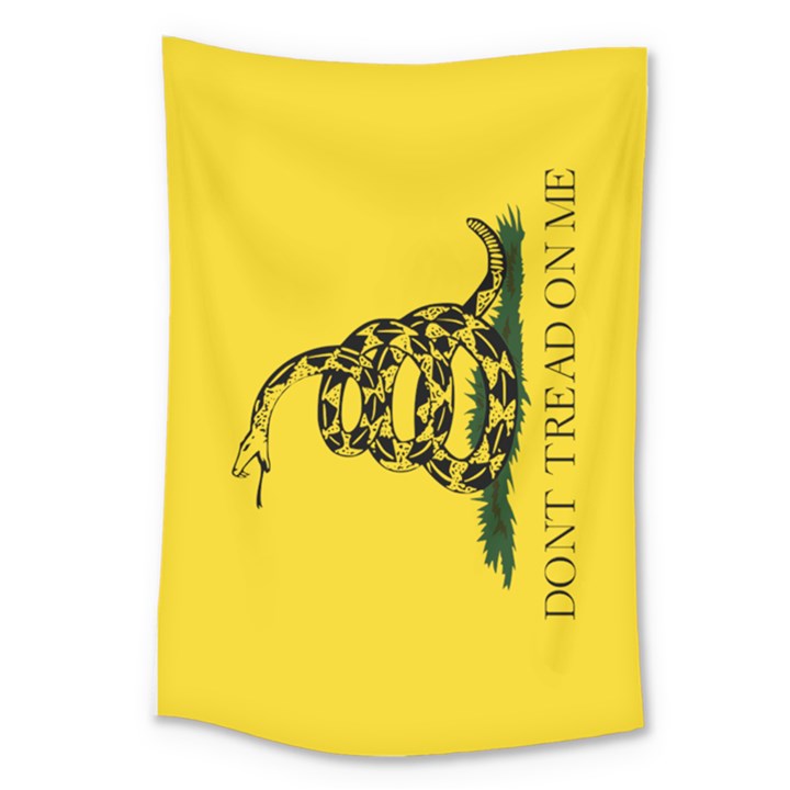 Gadsden Flag Don t tread on me Large Tapestry