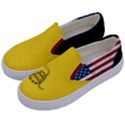 Gadsden Flag Don t tread on me Kids  Canvas Slip Ons View2