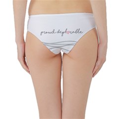 Proud Deplorable MAGA Women for Trump with Heart Hipster Bikini Bottoms