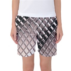 3d Abstract Pattern Women s Basketball Shorts