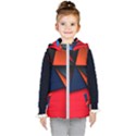 3d And Abstract Kid s Hooded Puffer Vest View1