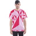 3d Pattern Experiments Men s Sports Mesh Tee View1