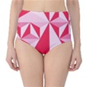 3d Pattern Experiments High-Waist Bikini Bottoms View1