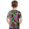 3d Pattern Mix Kids  Sport Mesh Tee View2