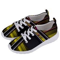 Abstract Multicolor Vectors Flow Lines Graphics Women s Lightweight Sports Shoes