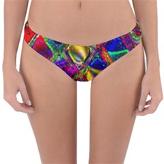 Abstract Digital Art Reversible Hipster Bikini Bottoms