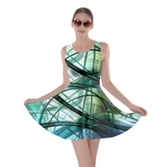 Abstract Skater Dress