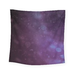 Abstract Purple Pattern Background Square Tapestry (small)