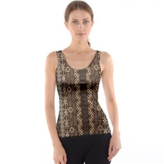African Style Vector Pattern Tank Top