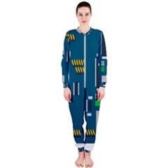 Amphisbaena Two Platform Dtn Node Vector File Onepiece Jumpsuit (ladies)  by Sapixe