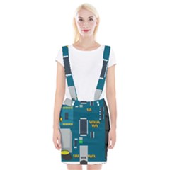 Amphisbaena Two Platform Dtn Node Vector File Braces Suspender Skirt