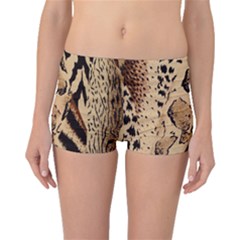 Animal Fabric Patterns Boyleg Bikini Bottoms