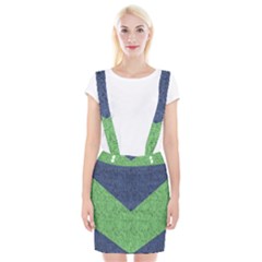 Arrow Texture Background Pattern Braces Suspender Skirt