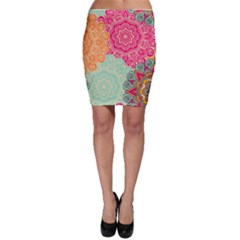 Art Abstract Pattern Bodycon Skirt