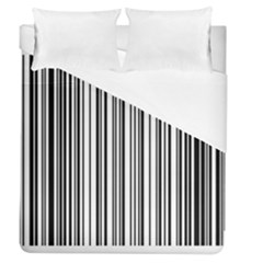 Barcode Pattern Duvet Cover (queen Size) by Sapixe