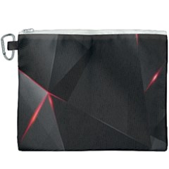 Black Light Dark Figures Canvas Cosmetic Bag (xxxl)