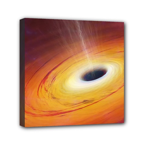 Black Hole Canvas Travel Bag