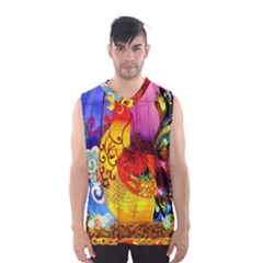 Chinese Zodiac Signs Men s Basketball Tank Top