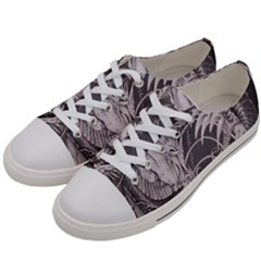 Chinese Dragon Tattoo Women s Low Top Canvas Sneakers
