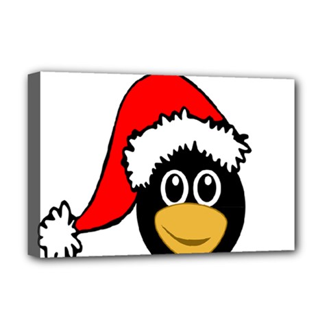 Christmas Animal Clip Art Deluxe Canvas 18  X 12  