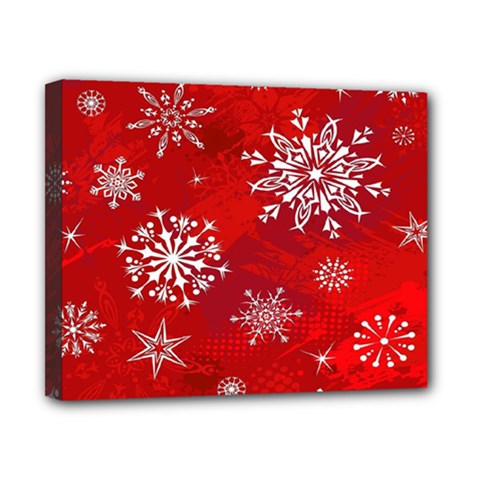 Christmas Pattern Canvas 10  X 8  by Sapixe