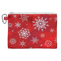 Christmas Pattern Canvas Cosmetic Bag (xl)