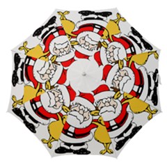 Christmas Santa Claus Straight Umbrellas