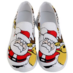 Christmas Santa Claus Men s Lightweight Slip Ons