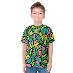 Circle Background Background Texture Kids  Cotton Tee