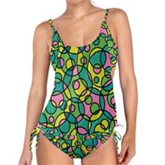 Circle Background Background Texture Tankini Set