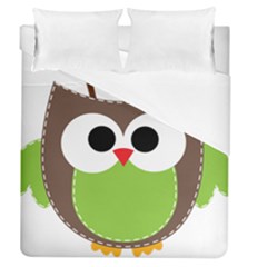 Clip Art Animals Owl Duvet Cover (queen Size) by Sapixe