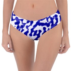 Bright Abstract Camo Pattern Reversible Classic Bikini Bottoms by dflcprints
